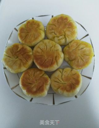 水煎豆沙包的做法