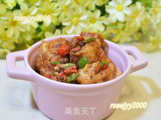 椒麻葱香鸡块的做法