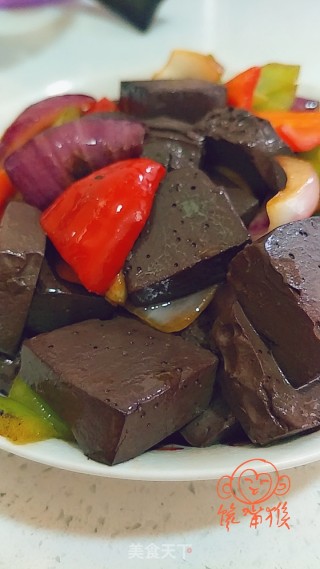 多彩血豆腐的做法