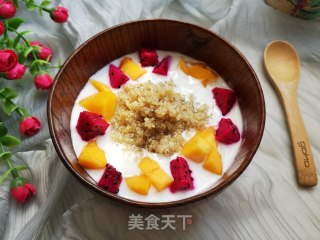酸奶水果藜麦的做法