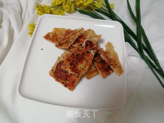 面条芝麻煎饼