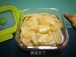糖醋子姜的做法