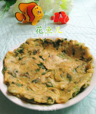 生菜鸡蛋饼的做法