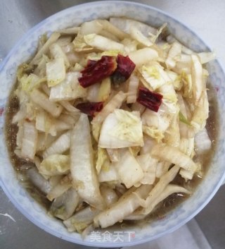 酸辣白菜的做法