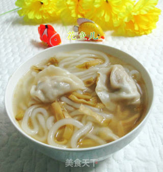 榨菜丝饺子土豆粉条