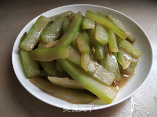 清炒节瓜的做法