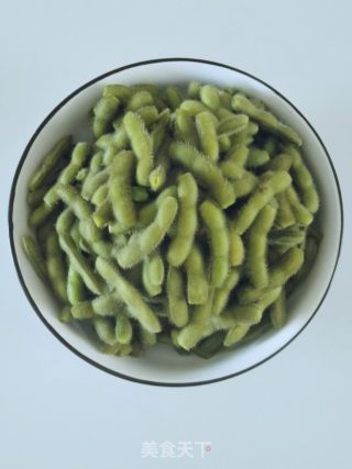 盐水毛豆的做法