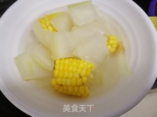 冬瓜玉米汤的做法