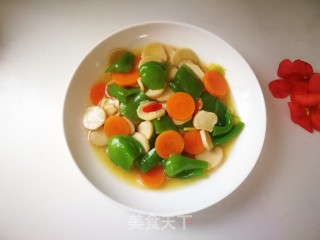 皱皮椒炒杏鲍菇的做法