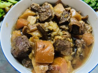 电饭煲版小锅炖牛肉的做法