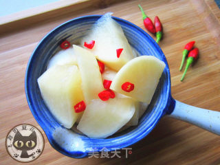 风味泡萝卜的做法