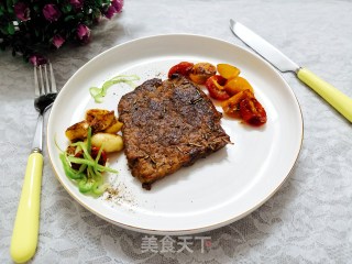 迷迭香牛排的做法