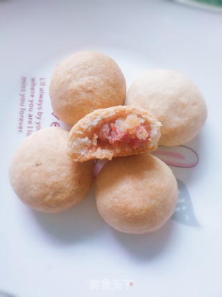 玫瑰云腿月饼