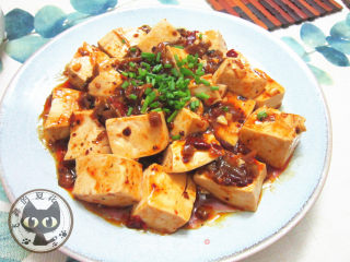 香辣菜焖豆腐的做法