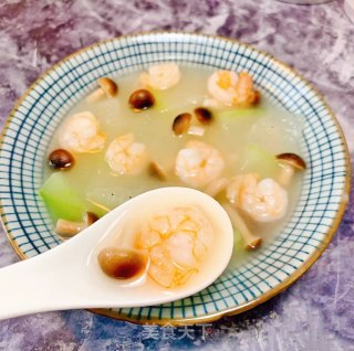 虾仁冬瓜汤的做法