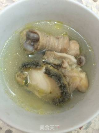 西洋参炖鲜鲍鱼鸡腿汤的做法