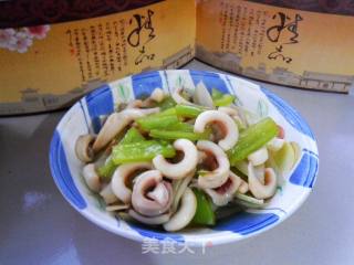 炒鱿鱼条的做法