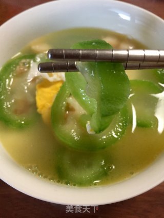 丝瓜鲜贝蛋汤的做法