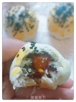 蛋黄酥的做法