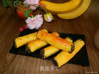 下午茶，山药吐司棒的做法