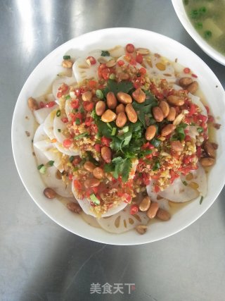 爽口藕片的做法