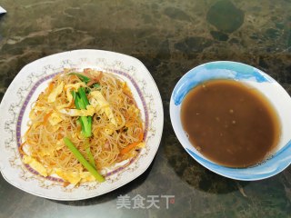 三丝炒米粉的做法