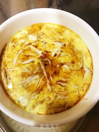 银鱼蒸蛋的做法