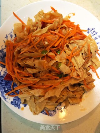 凉拌豆皮的做法