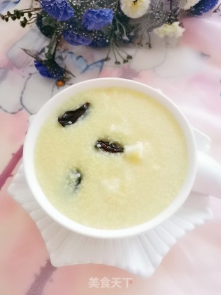 小米山药红枣粥的做法