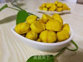 巧剥栗子的做法