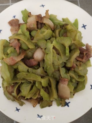 猪肉干煸苦瓜的做法