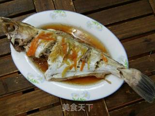 豉油蒸剥皮鱼的做法