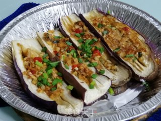 香蒜烤茄子的做法