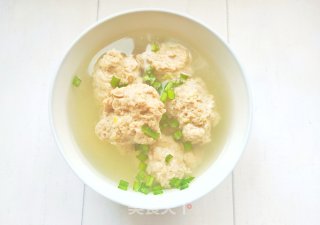 水煮丸子这样做不仅好吃，还超级有嚼头的做法
