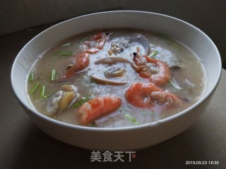 海鲜粥的做法