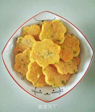 胡萝卜早餐饼的做法