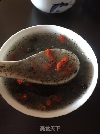 黑芝麻葛根糊的做法