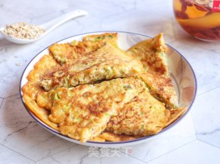 西葫芦鸡蛋麦片饼的做法