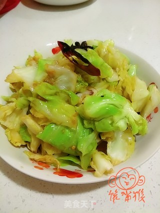 速炒手撕甘蓝的做法