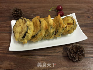酥炸茄盒的做法