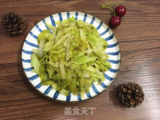 糖醋包菜的做法