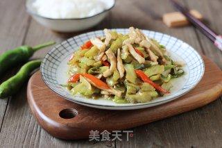 肉丝煸苦瓜的做法