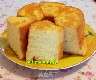 八寸戚风烤蛋糕的做法