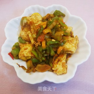 尖椒炒荷包蛋的做法