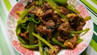 香芹牛肉的做法