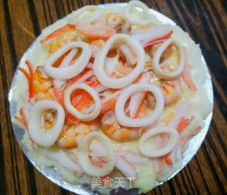 土豆泥披萨（海鲜版）的做法