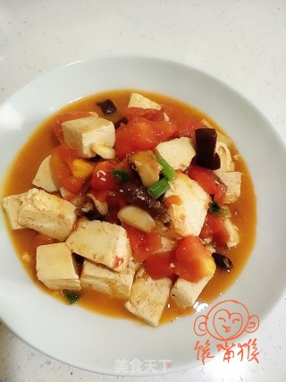西红柿烧豆腐的做法