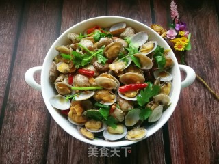 麻辣花蛤的做法