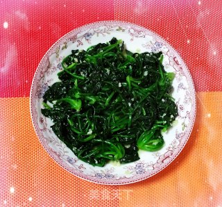 蒜茸菠菜的做法