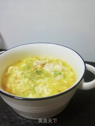 野生菌菇蛋汤的做法